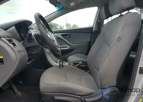 2013 Hyundai Elantra Gls из США, поврежденный, VIN 5NPDH4AE6DH152305